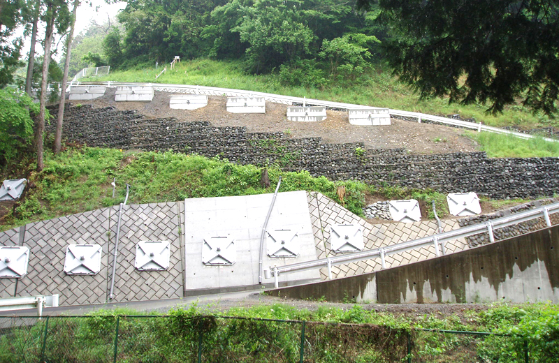 町道日野沢46号線災害復旧（皆野町）